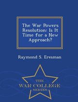 The War Powers Resolution