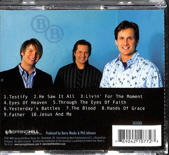 Blind Man Saw It All, The Booth Brothers | CD (album) | Muziek | bol.com