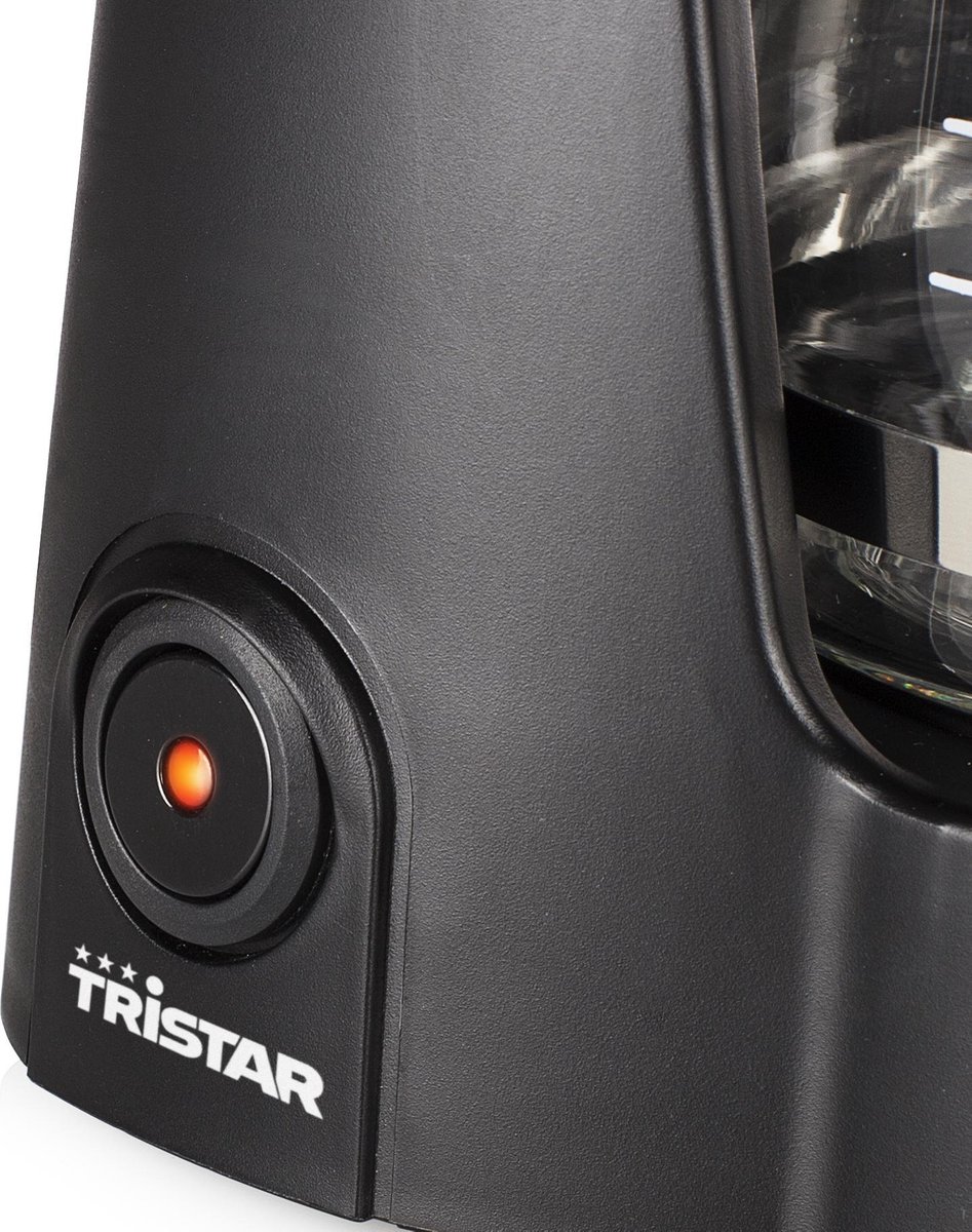 Tristar Koffiezetapparaat filterkoffie 600W - CM-1246 - 0,6L, 6 koppen - Camping geschikt - Zwart - WK thumbnail 3
