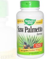 Saw Palmetto bessen 585 mg (180 Capsules) - Nature's Way