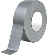 Duct tape grijs - 50 mm x 50 m x 4 rollen