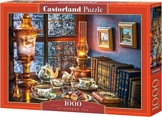 Castorland Afternoon Tea – Puzzel – 1.000 stukjes – Satijnen afwerking – Perfecte pasvorm – Europese kwaliteit