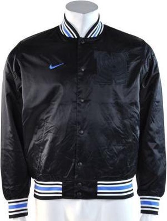 Nike Athletic Dept Satin Varsity Jacket - Sportjas - Heren - Maat S -  Donker | bol.com