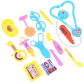 Ninzer Doktersset - Dokterskoffer Speelgoed met 15 Accessoires | Blauw