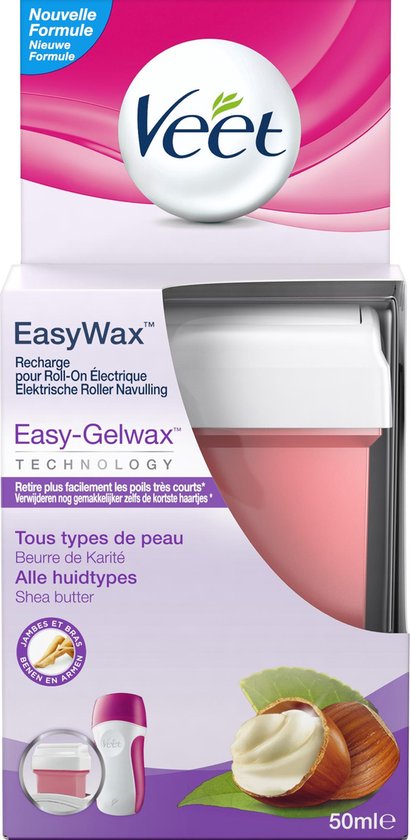 opblijven ontwerper Drink water Veet Ontharingsapparaat Navulling - Ontharings Wax - Easy Wax | bol.com