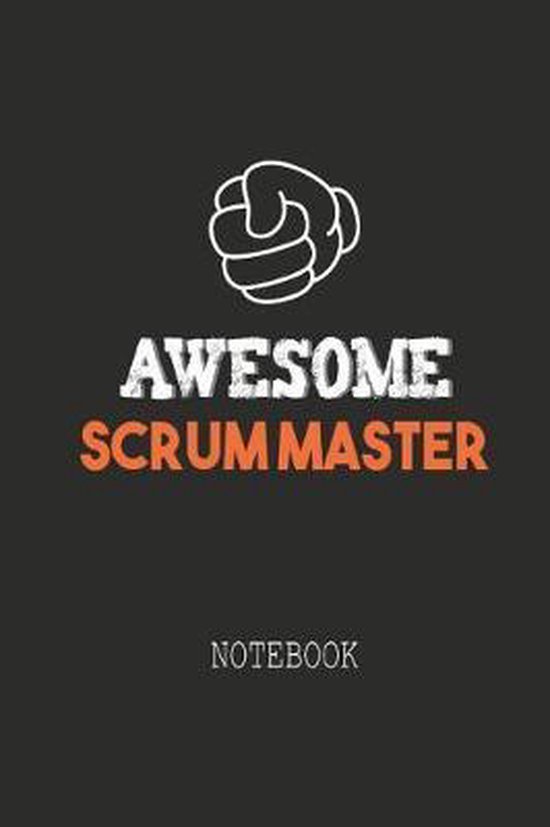 Awesome SCRUM MASTER Notebook - cover