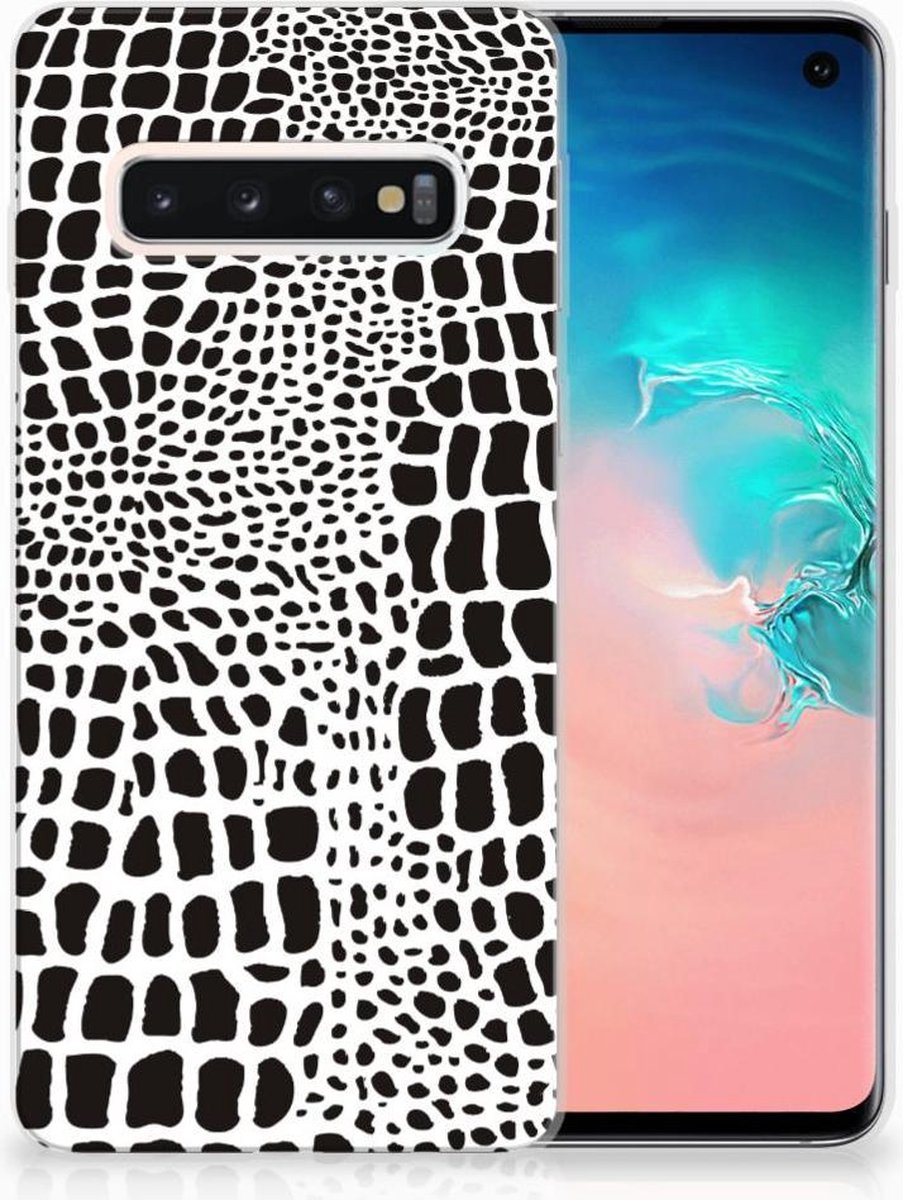 Samsung Galaxy S10 TPU Hoesje Slangenprint
