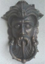 MadDeco - Gietijzeren deurklopper Vinkinghoofd - viking - gietijzer