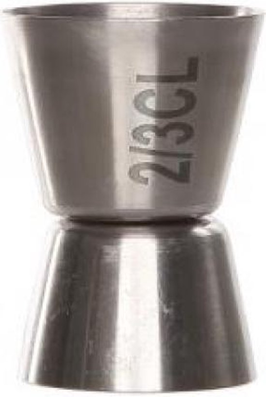 Cozy & Trendy Bar Size avec 2 tailles - 2 et 3 cl - acier inoxydable