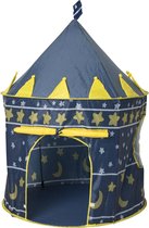 Kinder speeltent - Mini kasteel tent - Blauw