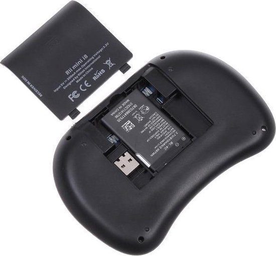 Draadloos mini multimedia toetsenbord met touchpad + oplaadbare accu Android Tv Box, PS4, Xbox Draadloos mini multimedia toetsenbord met touchpad + oplaadbare accu Android Tv Box, PS4, Xbox
