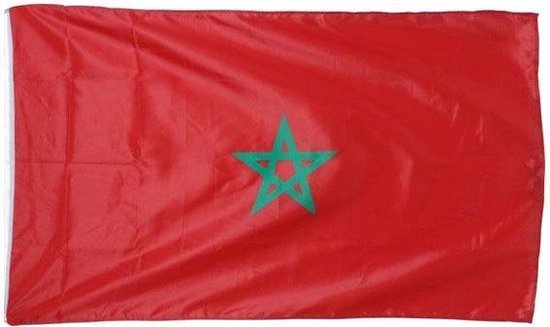 Drapeau pour supporter Maroc - Objet de décoration de fête