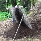 Grand tamis de jardin pour compost, terre ... 60 x 100 cm