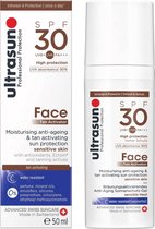 Ultrasun Zonnebrand Face Tan Activator SPF30 - 50 ml