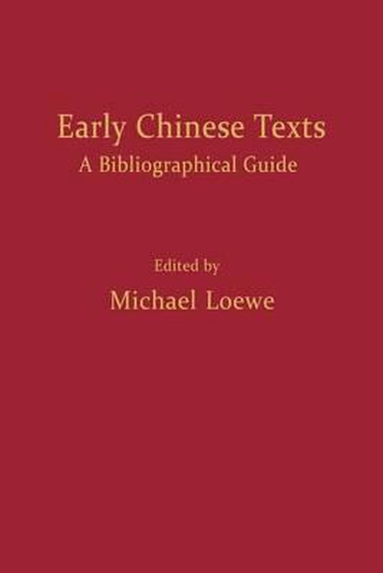 Early Chinese Texts - cover