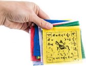 Drapeaux de prière cordon tibétain avec 10 drapeaux