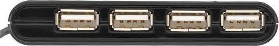 Trust Vecco - 4 Poorts USB 2.0 Mini Hub Hu-4440p - Trust