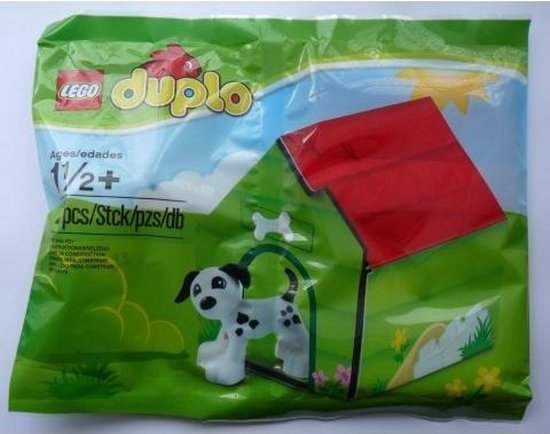 Lego Duplo 5002121 hond met hok in zakje | bol.com