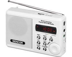Sencor SRD 215 W Analoog Wit radio