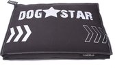 Lex & Max Dogstar - Losse hoes voor hondenkussen - Boxbed - Antraciet - 75x50x9cm