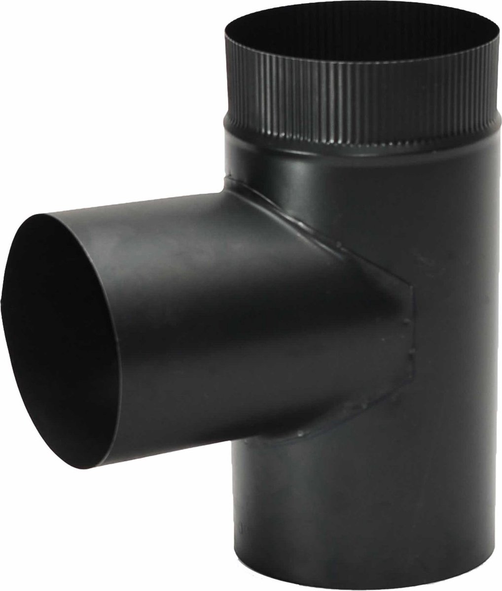 Nedco Blauw Gegloeid T-stuk 130mm 90 Graden