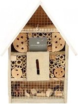 Insectenhuis 26x10x37,5 cm in hout en bamboe