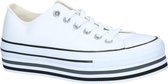 Witte Sneakers Converse All Star Chuck Taylor Platform Layer