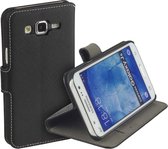 HC Zwart Samsung Galaxy J5 Booktype Telefoonhoesje