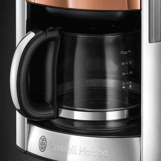 Opties voor koffiebereiding - Russell Hobbs 24320-56 - Russell Hobbs Luna Copper 24320-56 - Filter Koffiezetapparaat