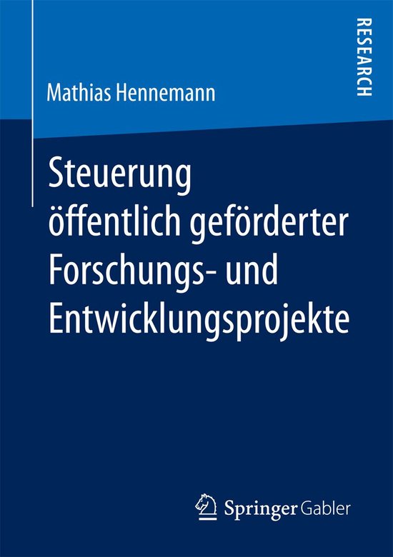 Steuerung öffentlich geförderter Forschungs‐ und Entwick ... - cover