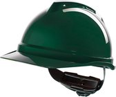 MSA V-Gard 500 veiligheidshelm, geventileerd, groen