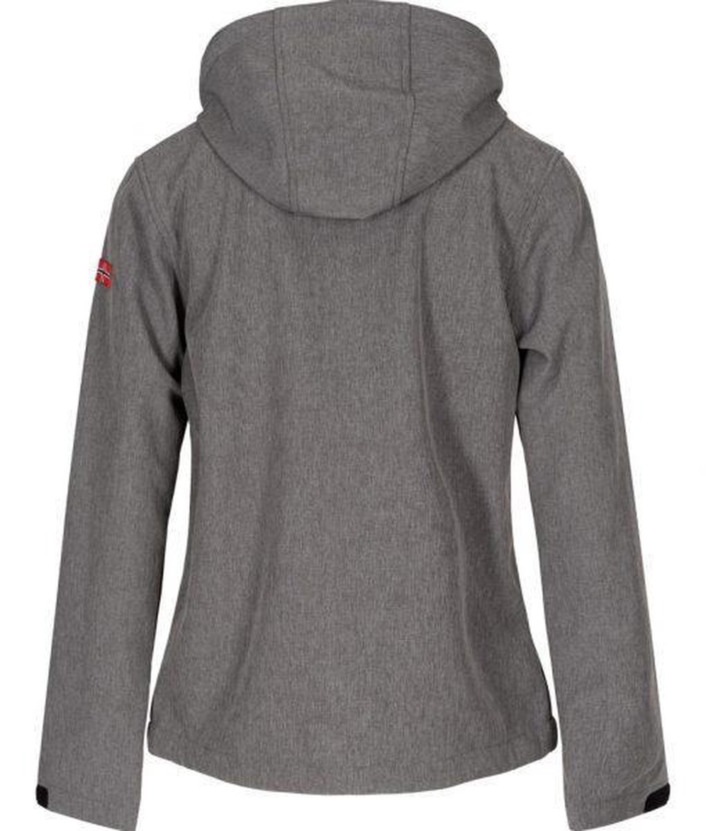 | Nord Cape dames softshell jas Fay licht grijs | Nord Berg dames softshell jas Fay light blue