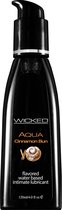 Wicked - Aqua Kaneelbroodje Glijmiddel waterbasis - 120 ml