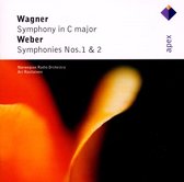 Wagner: Sym In C Major / Weber: Sym Nos 1 &Amp; 2
