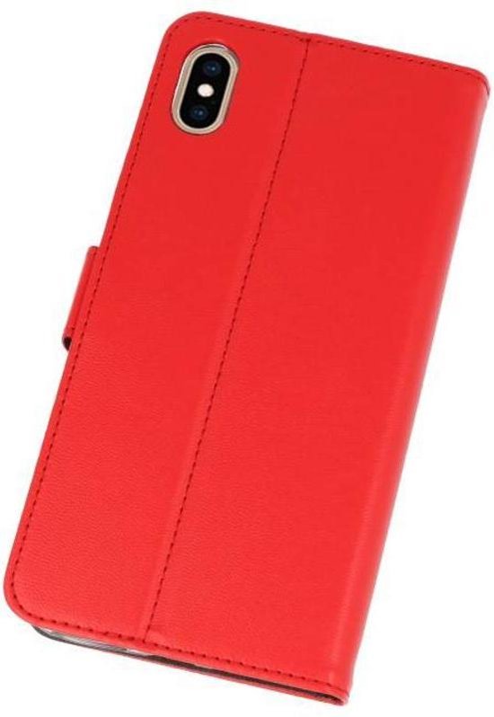 Étuis Portefeuille Coque iPhone XS Max Rouge