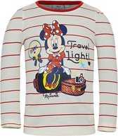 Minnie Mouse t-shirt wit/rood voor meisjes 116