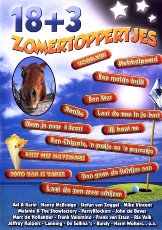 18 + 3 Zomertoppertjes