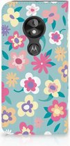 Motorola Moto E5 Play Standcase Hoesje Design Flower Power
