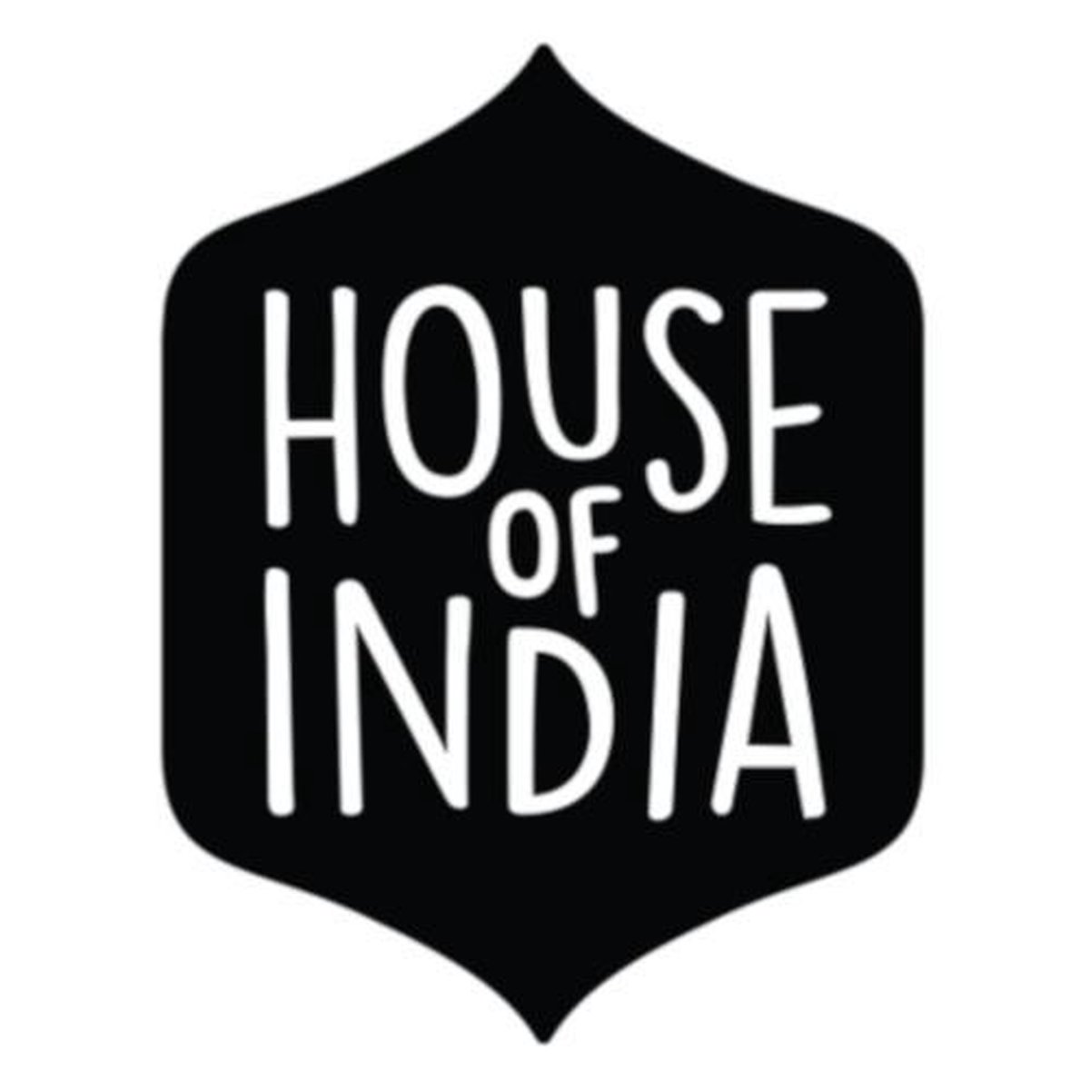 House of India Kandelaar met goudkleurig houder (wit) Voet van