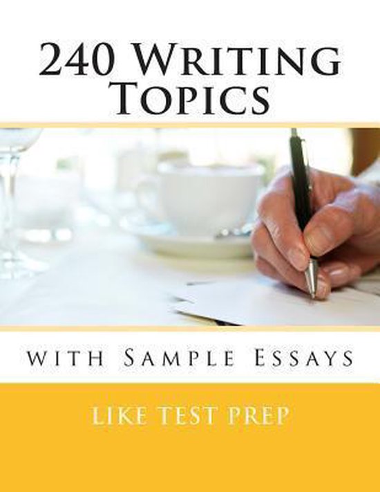 240 Writing Topics - cover