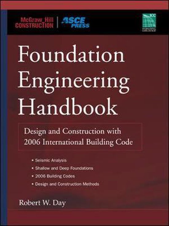 Foundation Engineering Handbook 9780071447690 Day, Robert Boeken