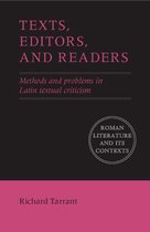 Roman Literature and its Contexts - Texts, Editors, and Readers