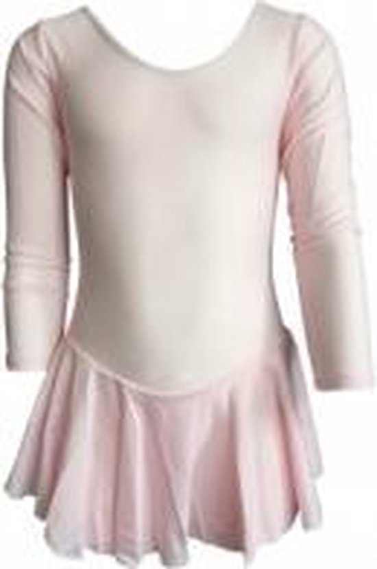 Balletpakje roze 128/134 lange mouw | bol.com