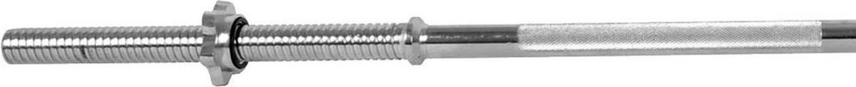 InSportline - Halterstang 120cm / 30mm met schroefdraad