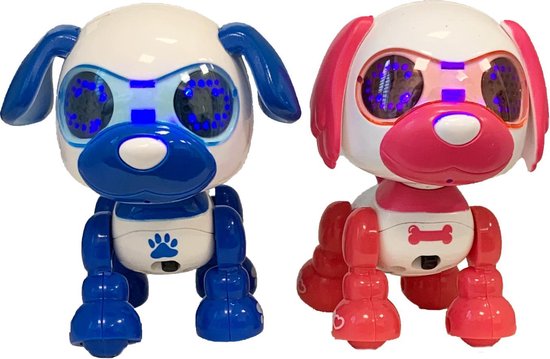 Elektronische Robothond Interactief Pluche Puppy Speelgoed Blaffende Staart Kwispelende Knuffeldier Hond Schattige Lopend Hondje voor Kinderen Leeftijd 3 4 5 6 – koop de beste producten in de online winkel