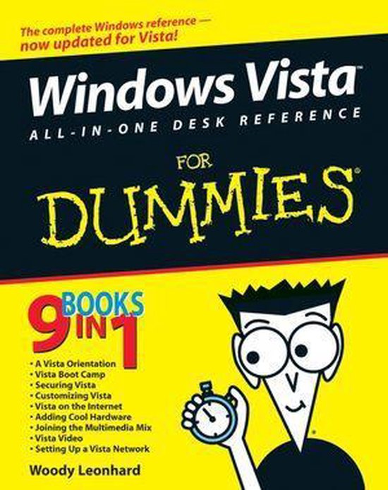 Windows Vista All-in-One Desk Reference For Dummies - cover