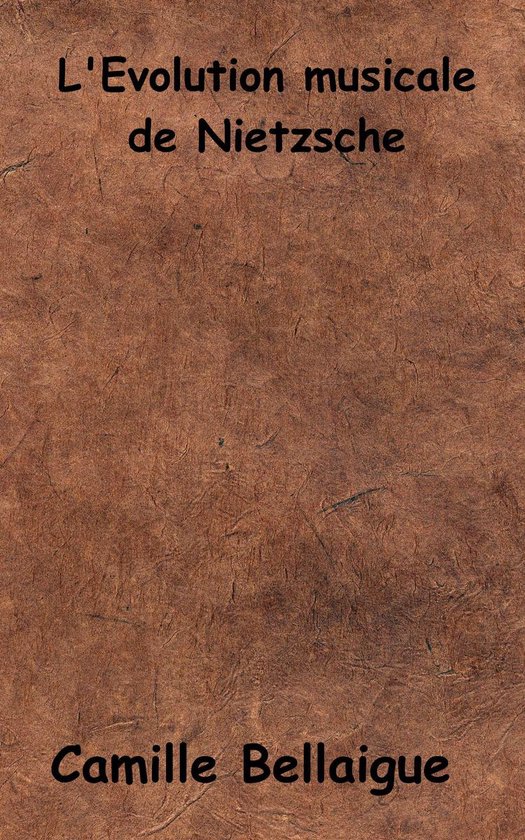 L'Évolution musicale de Nietzsche