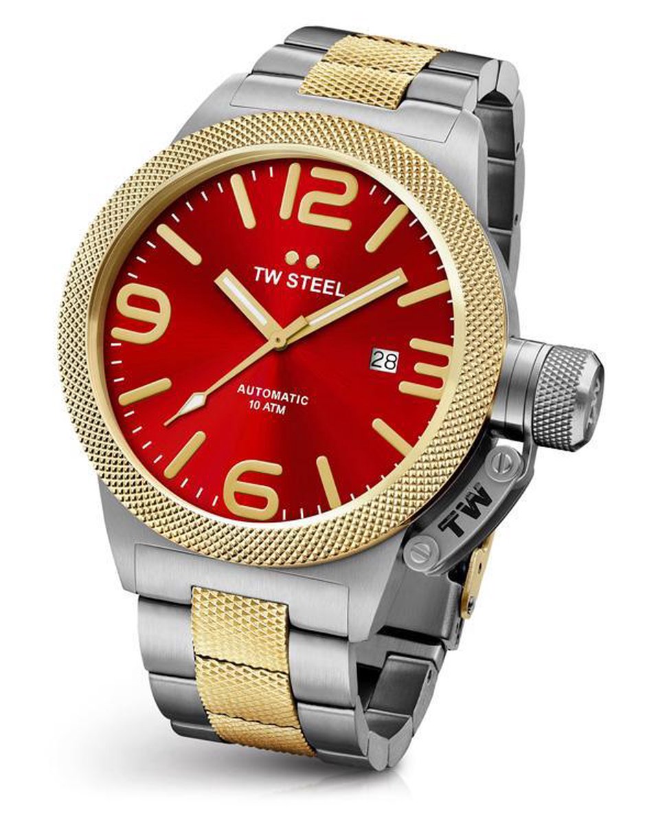 TW Steel CB75 Canteen Bracelet Automaat Horloge 45mm