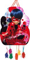FESTISHOP S.L - Ladybug pinata 46 cm - Decoratie > Feest spelletjes
