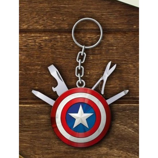 fee Helder op omverwerping Marvel: Avengers Captain America - Sleutelhanger | bol.com